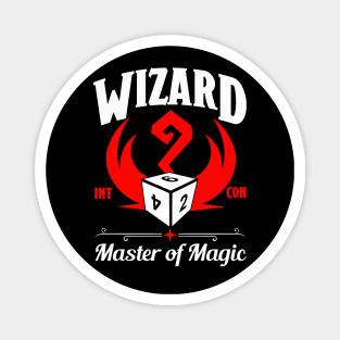 D&D Character Class Wizard Magnet